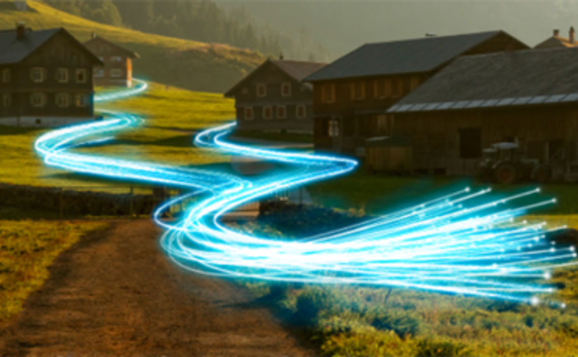 grenzüberschreitender Ausbau der Lichtwellenleiter-Technologie